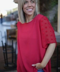 Boutique Simplified Kiss Me Bell Sleeve