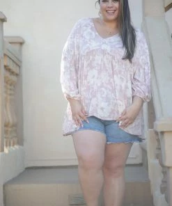 Boutique Simplified Boho Rose Babydoll