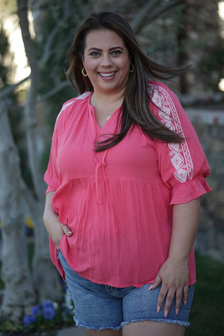 Boutique Simplified Enchanted 3/4 Sleeve 2 Boutique Simplified Enchanted 3/4 Sleeve