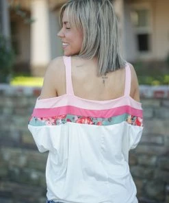 Boutique Simplified Island Girl Off The Shoulder Top