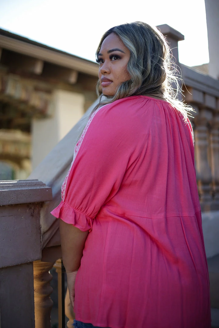 Boutique Simplified Enchanted 3/4 Sleeve 5 Boutique Simplified Enchanted 3/4 Sleeve