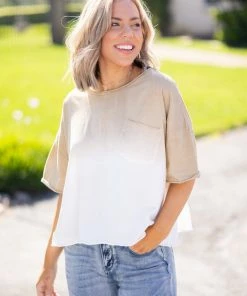 Boutique Simplified Cappuccino Short Sleeve