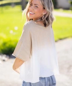 Boutique Simplified Cappuccino Short Sleeve