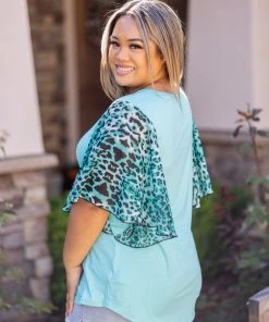 Boutique Simplified No Limits Bell Sleeves Apparel