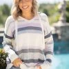 Boutique Simplified Sweet Lavender Hoodie Tops