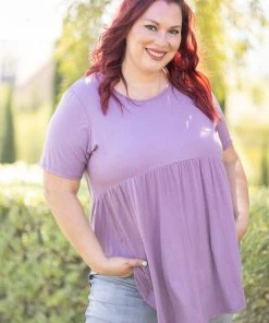 Boutique Simplified Be My Baby-Doll In Dusty Lavender 8 Boutique Simplified Be My Baby-Doll In Dusty Lavender