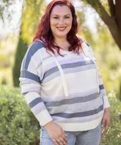 Boutique Simplified Sweet Lavender Hoodie Tops