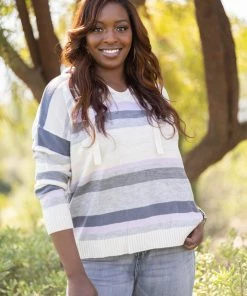 Boutique Simplified Sweet Lavender Hoodie Tops