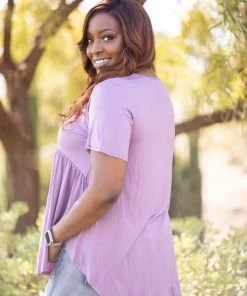 Boutique Simplified Be My Baby-Doll In Dusty Lavender 10 Boutique Simplified Be My Baby-Doll In Dusty Lavender