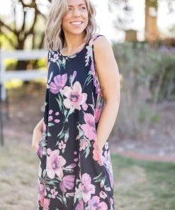 Boutique Simplified Sweet Sensation Sleeveless Dress Apparel