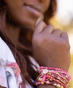 Boutique Simplified Rising Sun Beaded Bracelet Apparel