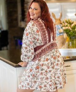 Boutique Simplified Apparel Boho Beauty - Dress