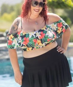 Boutique Simplified Lily Of The Valley 2-piece Swimsuit