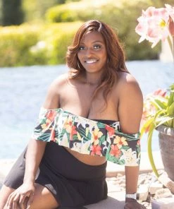 Boutique Simplified Lily Of The Valley 2-piece Swimsuit