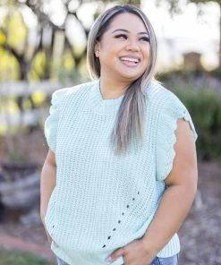 Boutique Simplified We're Mint To Be Sleeveless Top Apparel 10 Boutique Simplified We're Mint To Be Sleeveless Top Apparel