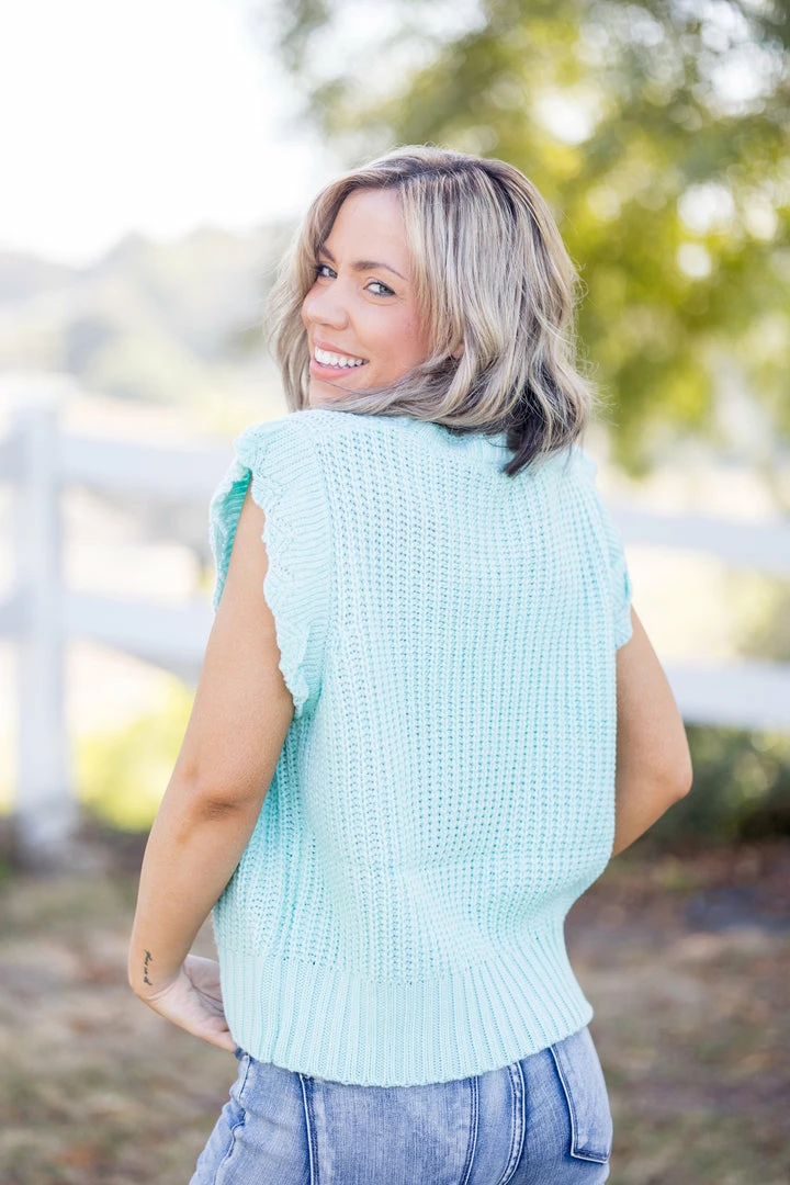 Boutique Simplified We're Mint To Be Sleeveless Top Apparel 3 Boutique Simplified We're Mint To Be Sleeveless Top Apparel