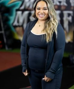 Boutique Simplified Apparel Lets Get Physical - Jacket