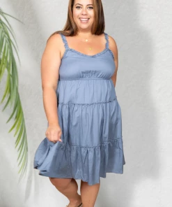 Boutique Simplified Destiny Awaits Ruffle Dress 8 Boutique Simplified Destiny Awaits Ruffle Dress