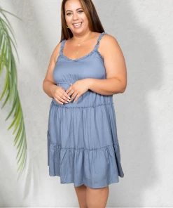 Boutique Simplified Destiny Awaits Ruffle Dress 9 Boutique Simplified Destiny Awaits Ruffle Dress