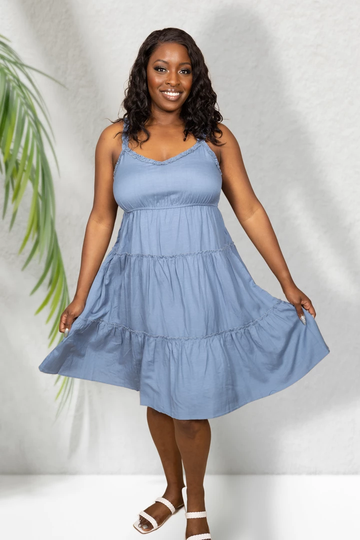 Boutique Simplified Destiny Awaits Ruffle Dress 5 Boutique Simplified Destiny Awaits Ruffle Dress