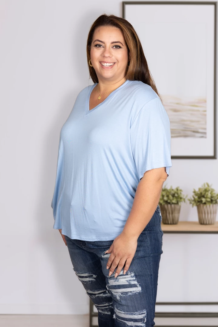 Boutique Simplified Apparel Little Dreamer In Sky Blue 3 Boutique Simplified Apparel Little Dreamer In Sky Blue