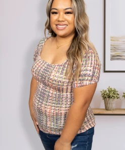 Boutique Simplified Awe Sooky Sooky Fitted Knit Top