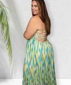 Boutique Simplified Caribbean Vibes Maxi Apparel