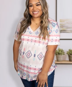 Boutique Simplified Southwestern Charm Short Sleeve