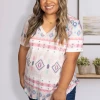 Boutique Simplified Southwestern Charm Short Sleeve (GHG-S)