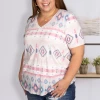 Boutique Simplified Southwestern Charm Short Sleeve