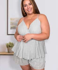 Boutique Simplified All Frills & Flare Romper 8 Boutique Simplified All Frills & Flare Romper