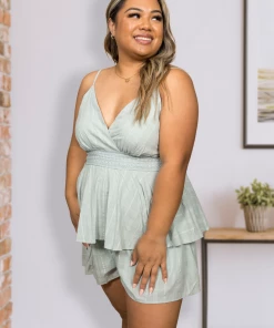 Boutique Simplified All Frills & Flare Romper 9 Boutique Simplified All Frills & Flare Romper