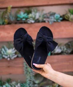 Boutique Simplified My Black Suede Shoes Apparel