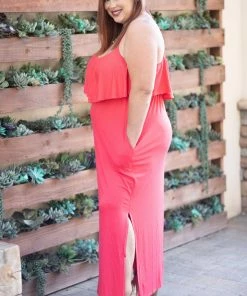 Boutique Simplified Apparel Unleash Your Beauty - Coral Maxi 9 Boutique Simplified Apparel Unleash Your Beauty - Coral Maxi