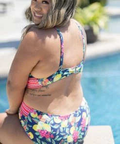 Boutique Simplified Apparel Midnight Berry Bikini