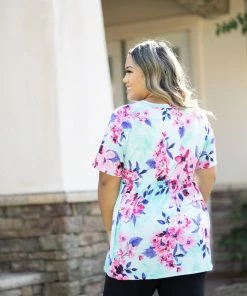 Boutique Simplified Apparel Heavenly Floral Babydoll