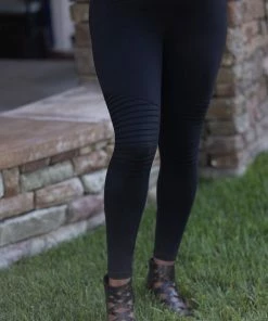 Boutique Simplified Black Moto Leggings 12 Boutique Simplified Black Moto Leggings