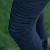 Boutique Simplified Black Moto Leggings