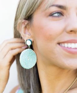 Boutique Simplified Apparel Hypnotized Spiral Earrings