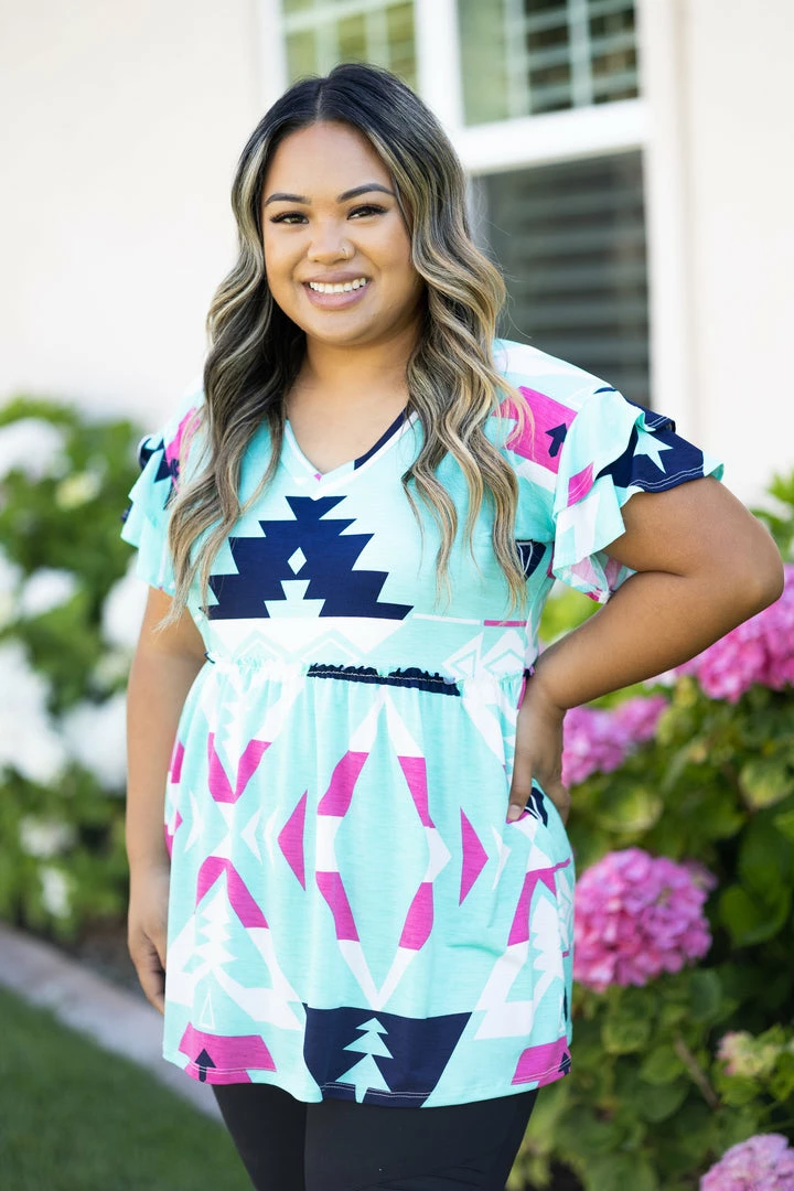 Boutique Simplified Mountain Rain Babydoll Apparel 1 Boutique Simplified Mountain Rain Babydoll Apparel