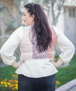 Boutique Simplified Blissful Times Boho Top