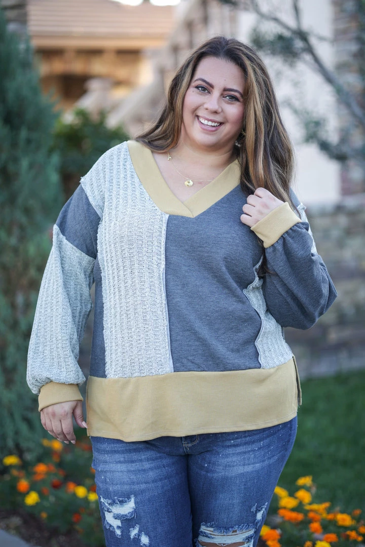 Boutique Simplified Ultimate Colorblock Sweater 3 Boutique Simplified Ultimate Colorblock Sweater