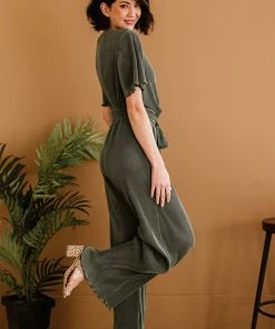 Trendsi Opera House Pleated Jumpsuit (GHG-S) GHG- Shop Singles