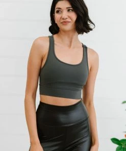 Trendsi Loads Of Potential Padded Sports Bra (GHG-3X)