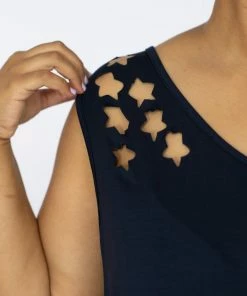 Trendsi Land Of The Free Laser Cut Tank 24 Trendsi Land Of The Free Laser Cut Tank