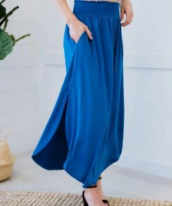 Trendsi Hanley Midi Skirt - Blue & Camel (GHG-S-BLUE) 15 Trendsi Hanley Midi Skirt - Blue & Camel (GHG-S-BLUE)