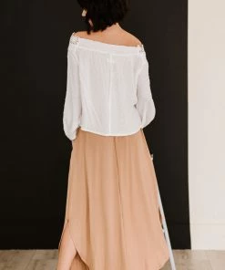 Trendsi Hanley Midi Skirt - Blue & Camel 18 Trendsi Hanley Midi Skirt - Blue & Camel