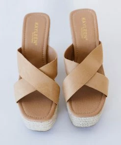 Trendsi Apparel High Hopes Crisscross Strap Espadrille Wedges