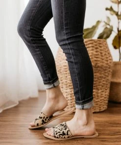 Matisse Cabana Sandal In Black Cow Spot Apparel