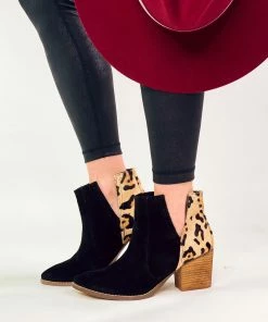 Apparel Naughty Monkey Camilyn Bootie In Black